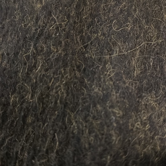 TYLER WOOL WRAPOVER COAT IN BROWN French connection size 6 - Picture 6 of 8